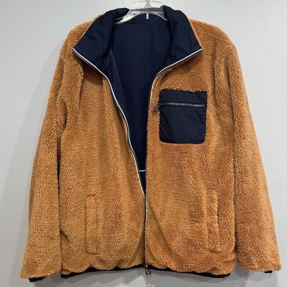 Hollister teddy bear reversible jacket size L - Picture 5 of 11